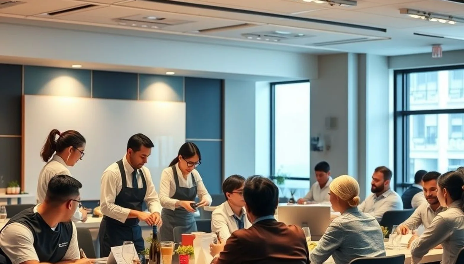 Hospitality service workshop